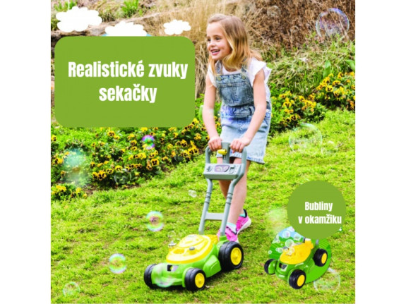 Bublifuková sekačka John Deere Kids