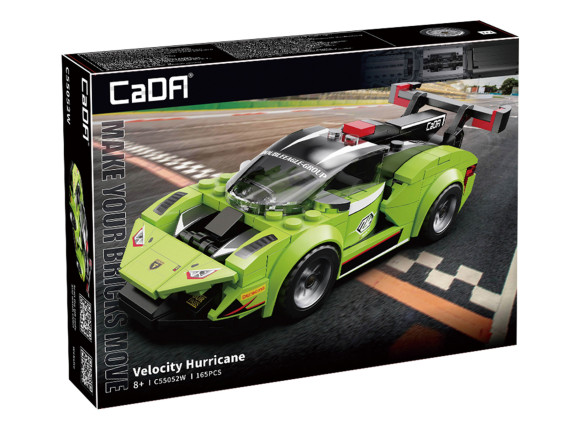 Stavebnice auto Velocity Hurricane 14,5 cm Cada