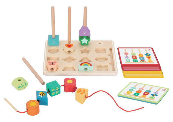 Hra Třídění podle karet Louka 2Kids Toys