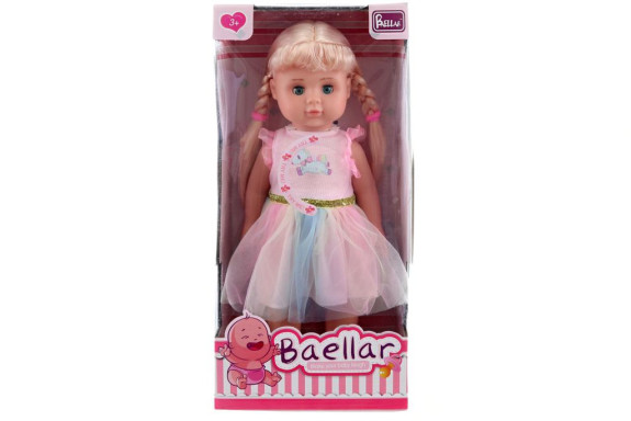 Panenka chodící a zpívajcí na baterie 40 cm
