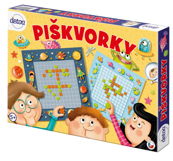 Piškvorky strategická společenská hra Detoa