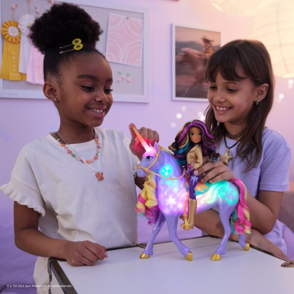 Unicorn academy světelný jednorožec Wildstar 28 cm