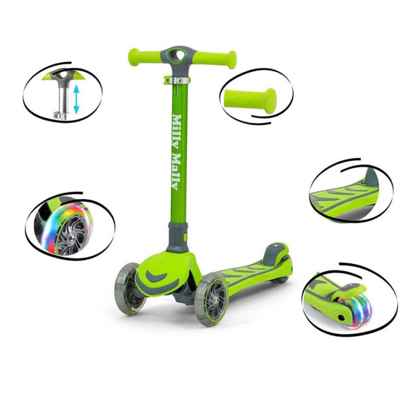 Dětská koloběžka Scooter Boogie Milly Mally