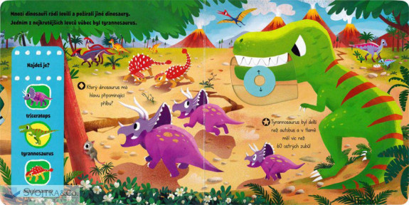 Leporelo Dinosauři