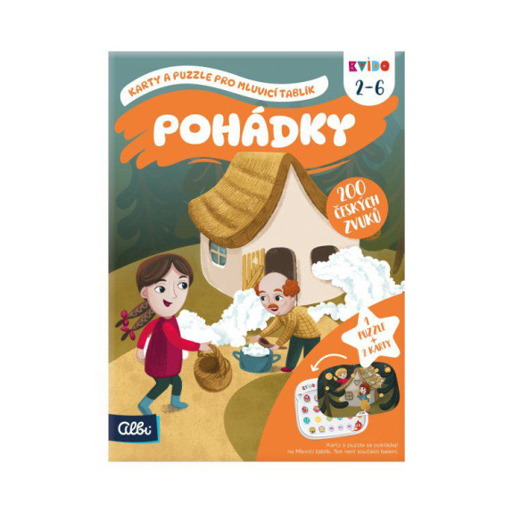 Kvído - Pohádky 2 - Karty a puzzle pro Mluvicí tablík 2 Albi
