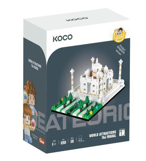 Stavebnice mini Taj Mahal 539 ks Koco