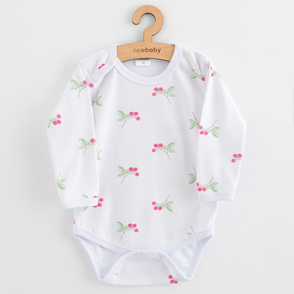 Kojenecké body Classic II raspberry New Baby