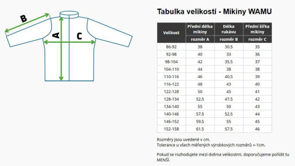 Fleecová mikina dětská Mozaika - zelená Wamu