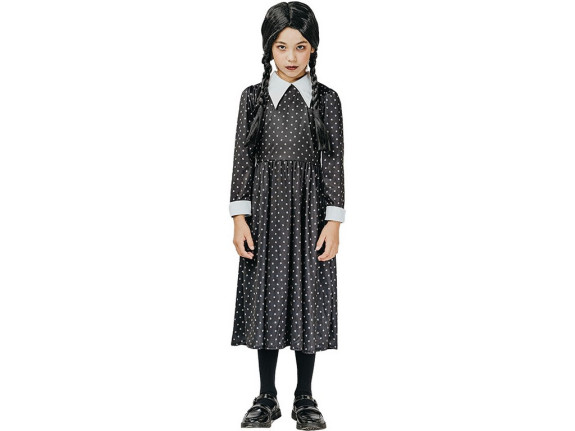 Šaty na karneval gotická dívka, 110 - 120 cm