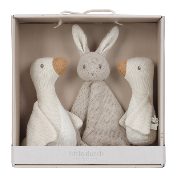 Dárková sada pletená Newborn Naturals Little Dutch