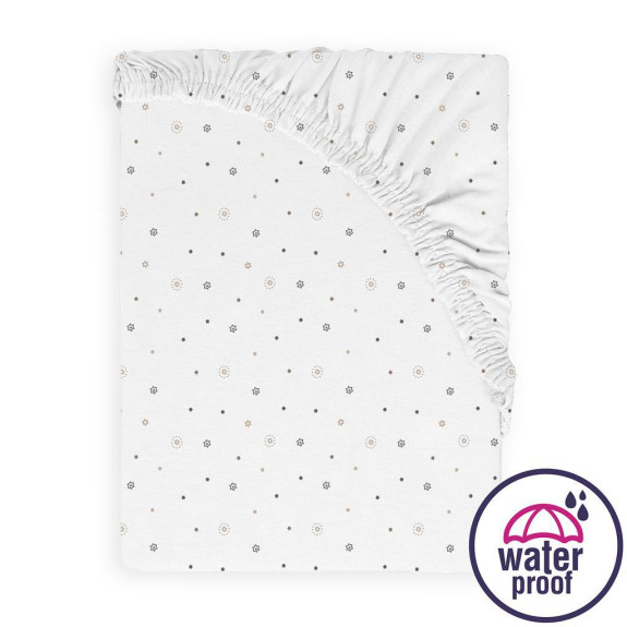 Nepromokavé prostěradlo jersey Print 70 x 140 cm Babymatex