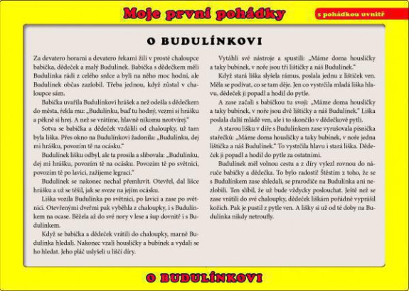 Puzzle Moje první pohádky 24 dílků