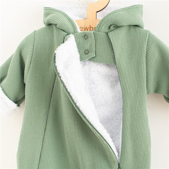 Zimní kojenecká kombinéza s kapucí New Baby Frosty mint