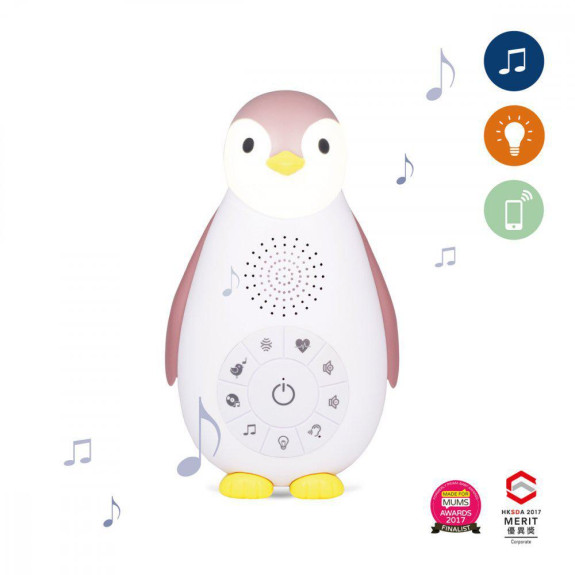 Tučňák Zoe Musicbox s bezdrátovým reproduktorem Zazu