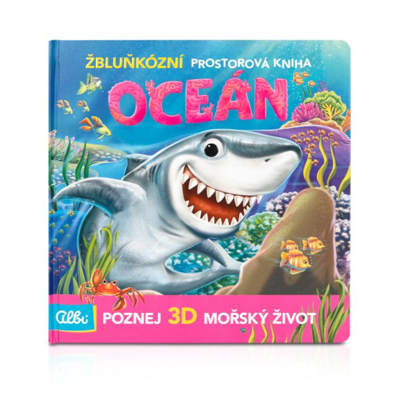 Prostorová 3D kniha - Oceán Albi