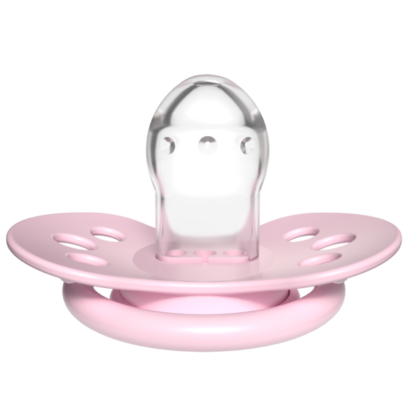 Mini dudlík silikonový dynamický Petit Rose 0 - 2 m, 2 ks holka Lovi