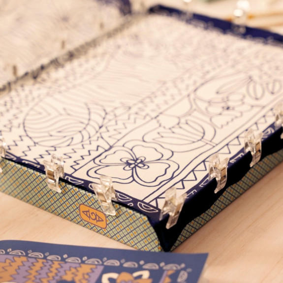 Malování na hedvábí Atelier 10 Djeco