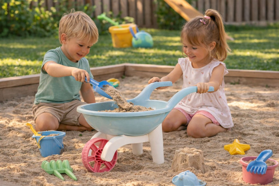Recyklované pastelové kolečko velké Androni