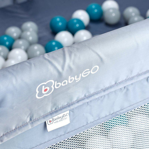 Ohrádka Playpark Grey BabyGo
