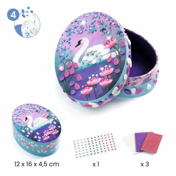 Velká kreativní sada - Pro princezny DIY Djeco