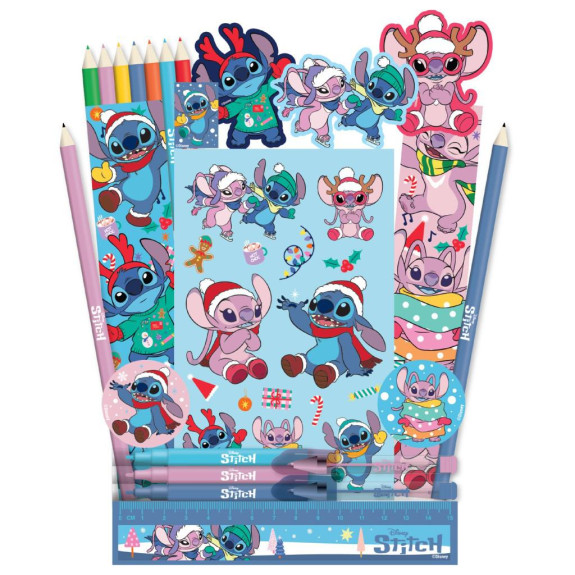 Adventní kalendář V2 papírenský Lilo a Stitch