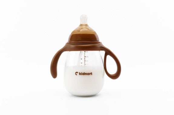 Kojenecká lahev Jordbaer 300 ml 6 m+ Kidnort
