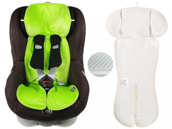Vložka do autosedačky 9-36 kg bambus 3D Kaarsgaren