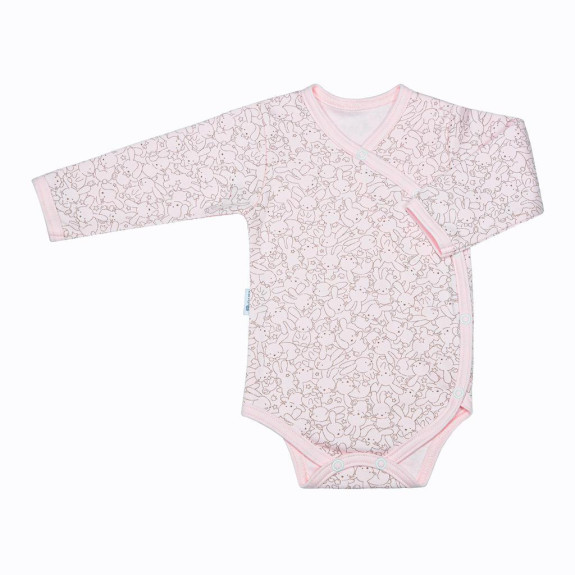 Dětské zavinovací body Zája Delicate růžová