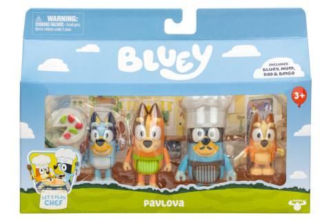 Čas na dezert Pavlova pro děti Bluey