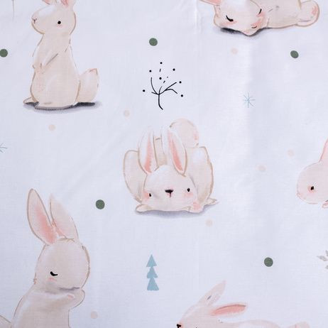 Povlečení do postýlky Králíčci 100 x 135, 40 x 60 cm Jerry Fabrics