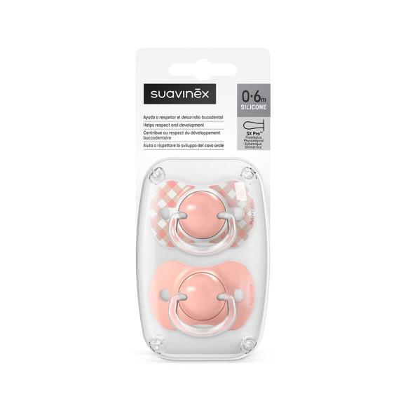 Dudlík SX Pro fyziologický Wild & Free 0/6 m 2 ks Suavinex