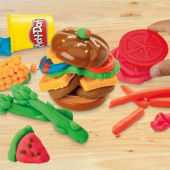 Malé lahůdky, hamburger PlayDoh