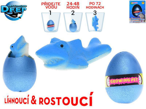 Destination Deep žralok líhnoucí a rostoucí