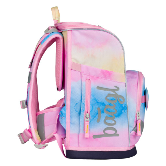 Set 3 Zippy plus Rainbow Unicorn: aktovka, penál, sáček Baagl