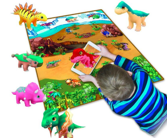 Scarlett dětský kobereček PVC 3D DINO - 120 x 200 cm