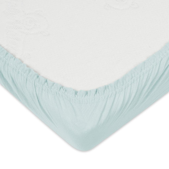 Mušelínové prostěradlo s gumou 60 x 120 cm BabyMatex
