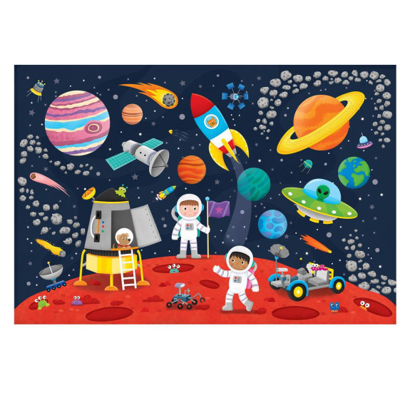 Velké podlahové puzzle – Vesmír