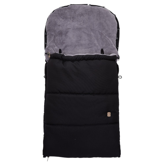 Fusak DE LUXE 5ti bod Outlast® - černá/šedá