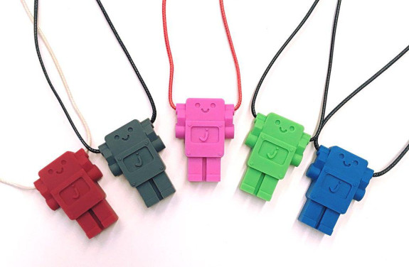 Uklidňující přívěsek Robot Jellystone Designs