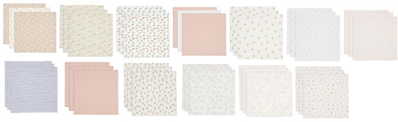 Pleny 3 ks 70x70 cm Jollein 
