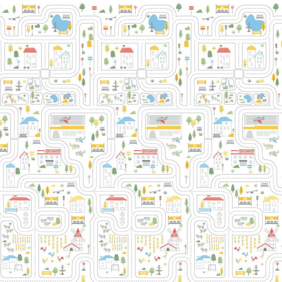 Hrací podložka PLAY MAT XL 120x180 cm FARM-CITY Asalvo