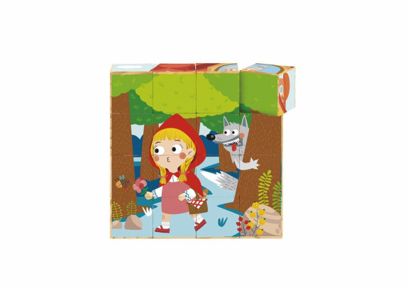 Kostky Pohádka o Červené karkulce 2Kids Toys