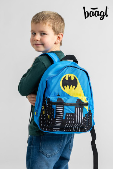 Předškolní batoh Batman modrý Baagl