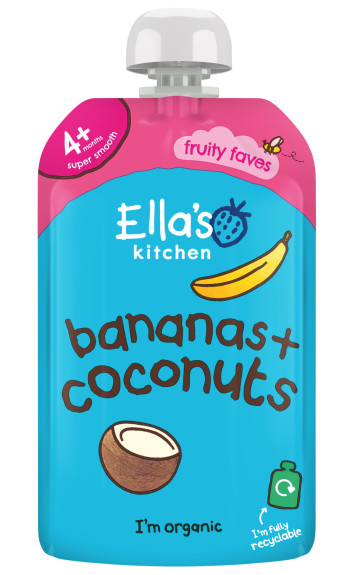 BIO Banán a kokos 120 g Ella's Kitchen