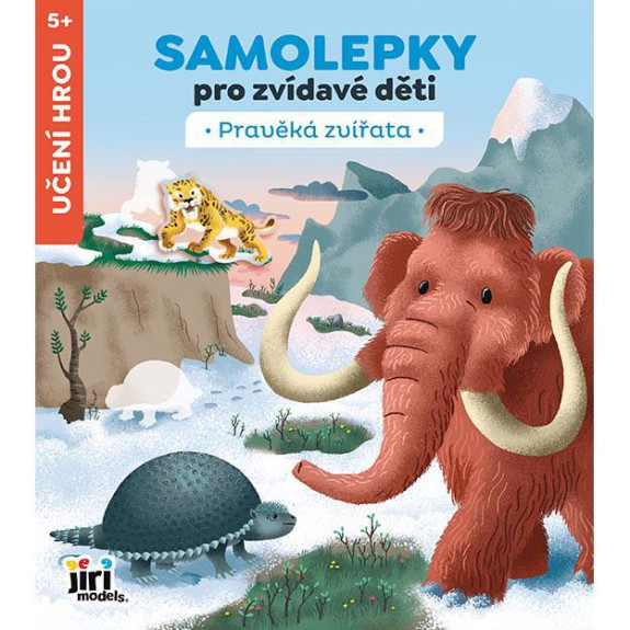 Samolepky pro zvídavé děti Pravěká zvířata