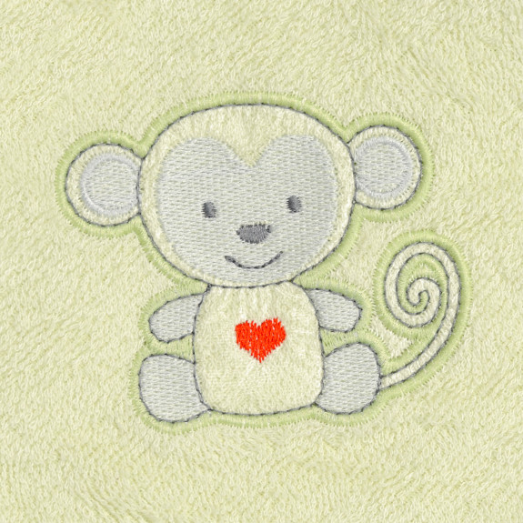 Osuška s kapucí Bamboo 100 x 100 cm Babymatex