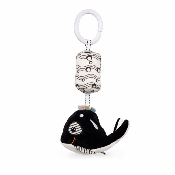 Senzorická závěsná hračka Whale Zopa