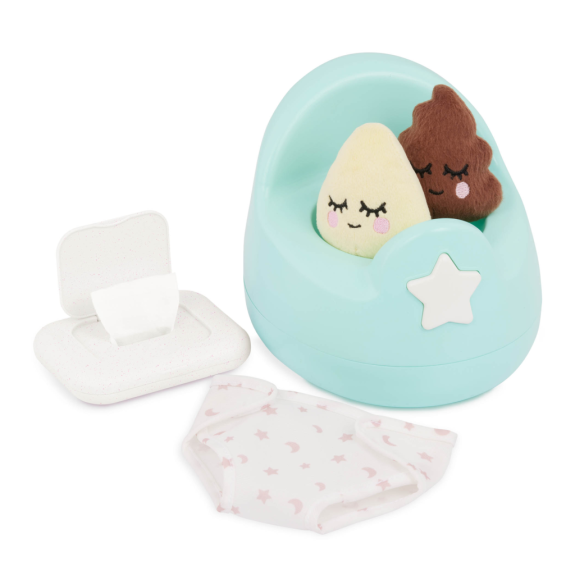 Nočník pro panenky s doplňky LullaBaby