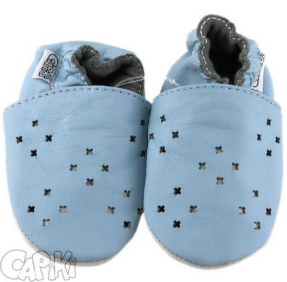 Kožené capáčky 12-18 m (21) 14,2 cm Capiki