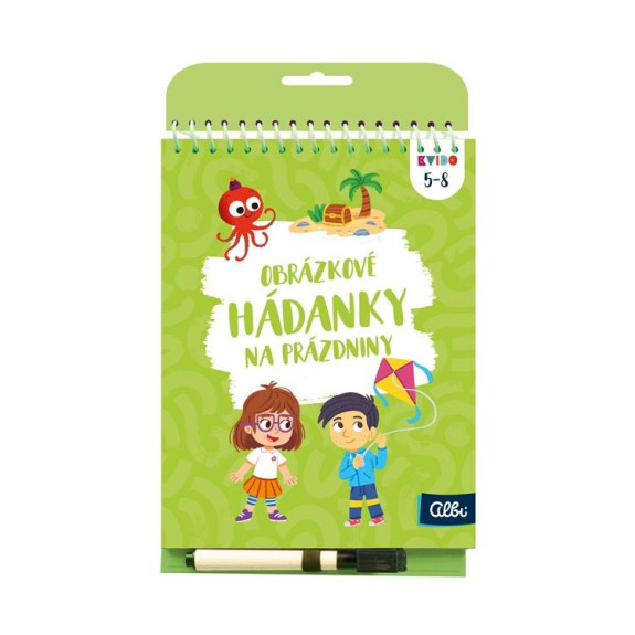 Kvído - Obrázkové hádanky: Na prázdniny Albi
